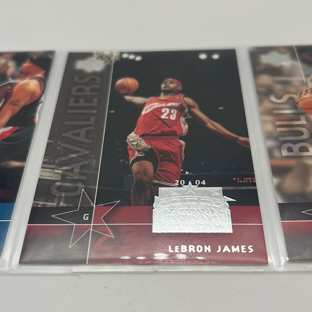 Lebron James upper deck rookie cavaliers basketball card‎